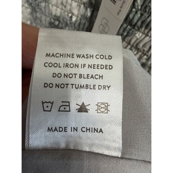 Baltic Born Fabian Jacquard Midi Dress Floral Sage Green Sz L Wedding Guest New - Picture 16 of 16